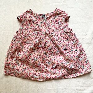 4T Bonton Floral Blouse
